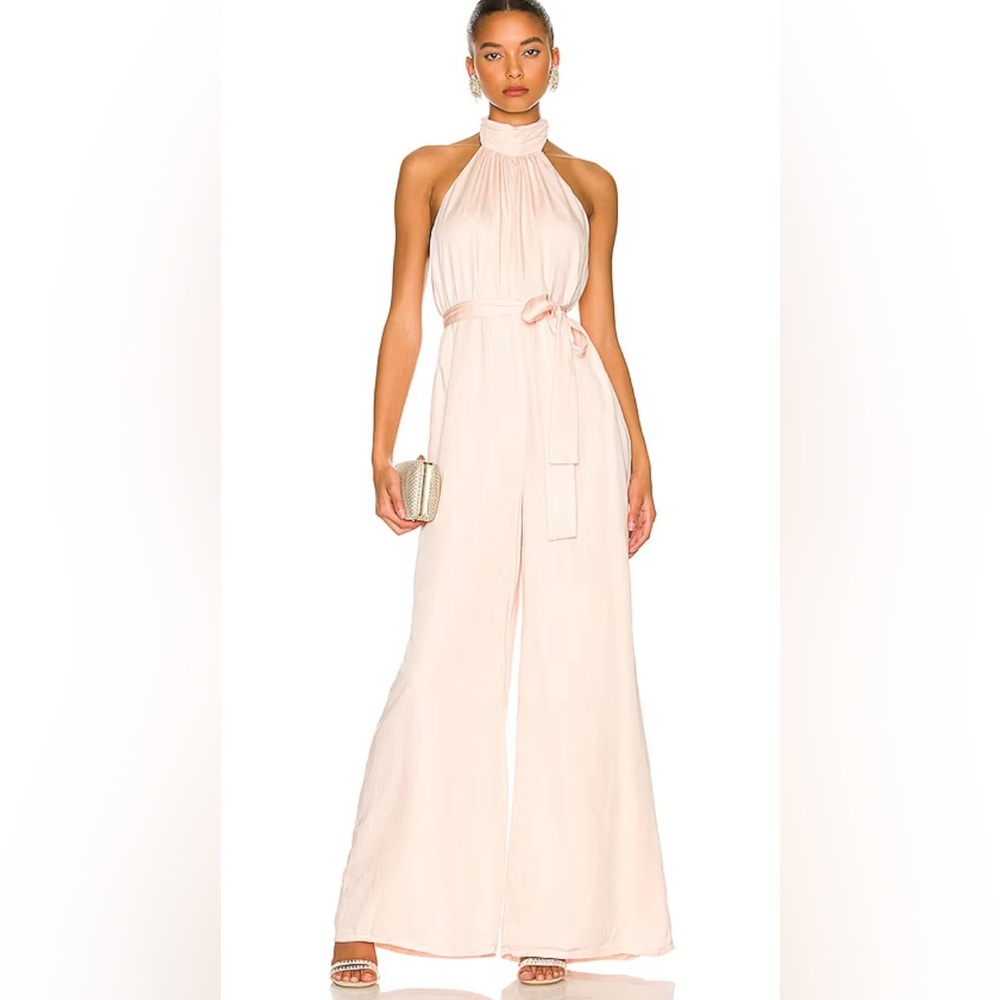 Lover and Friends Hayes Jumpsuit in Champagne